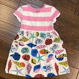 Hanna Andersson, toddler girl, Beach, Print, Dress